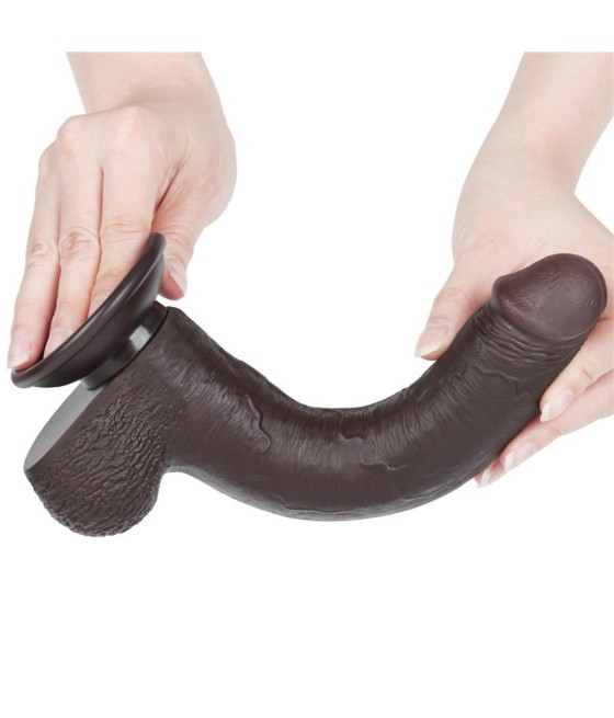 Dildo Dual Density Piel Deslizante 9