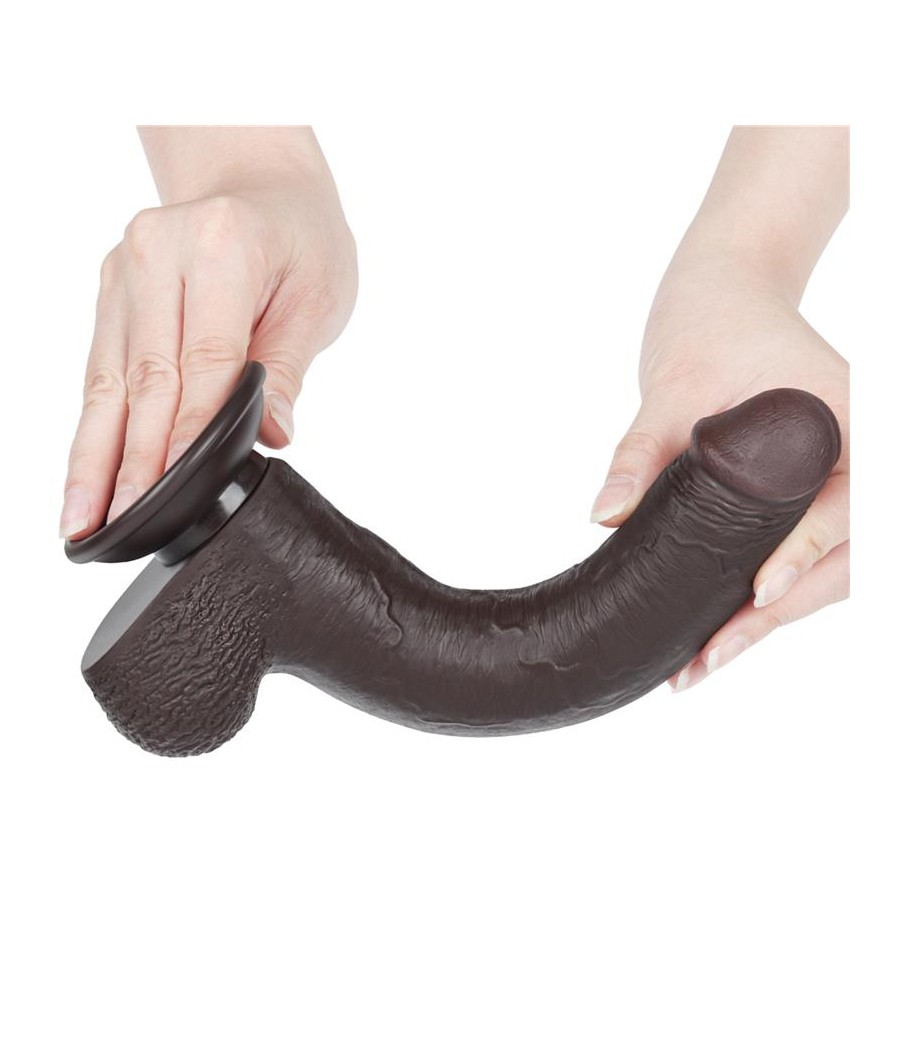 Dildo Dual Density Piel Deslizante 9