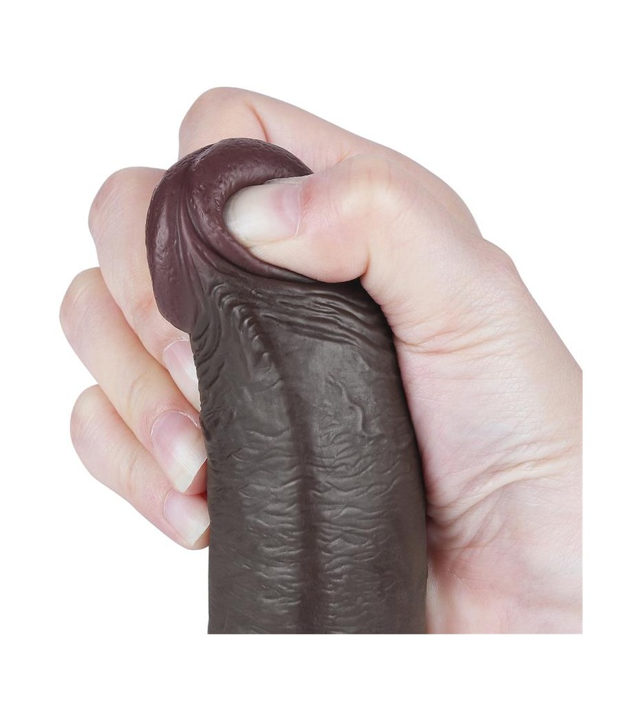 Dildo Dual Density Piel Deslizante 9