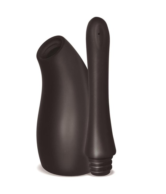 Meticulous Ducha Anal Deluxe Silicona Negro