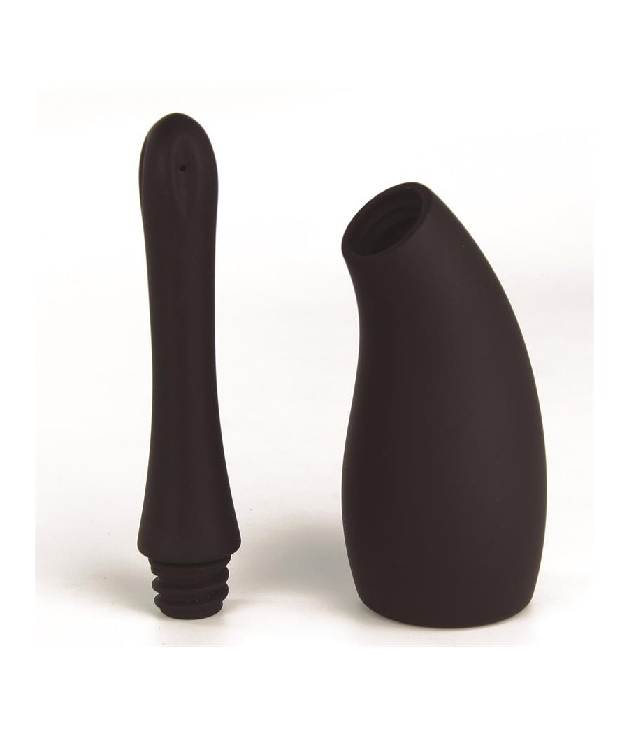 Meticulous Ducha Anal Deluxe Silicona Negro