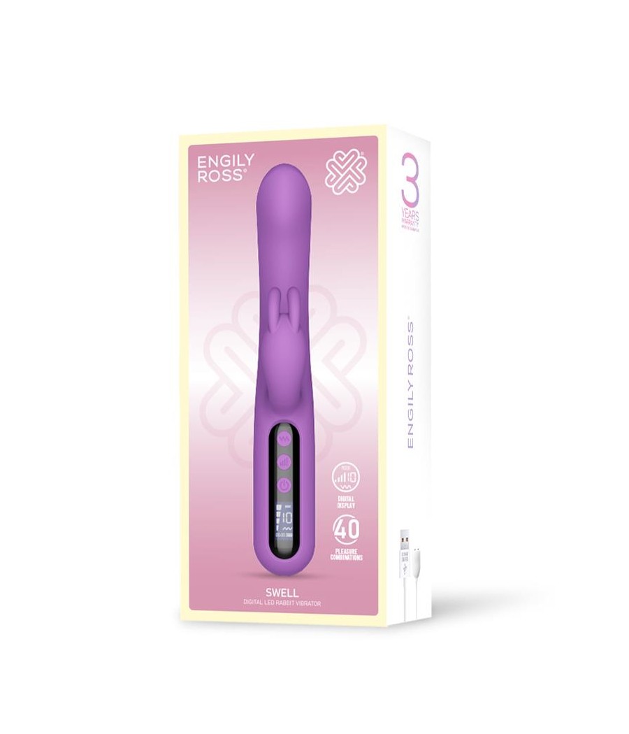 Swell Vibrador con Pantalla Digital y Gran Potencia