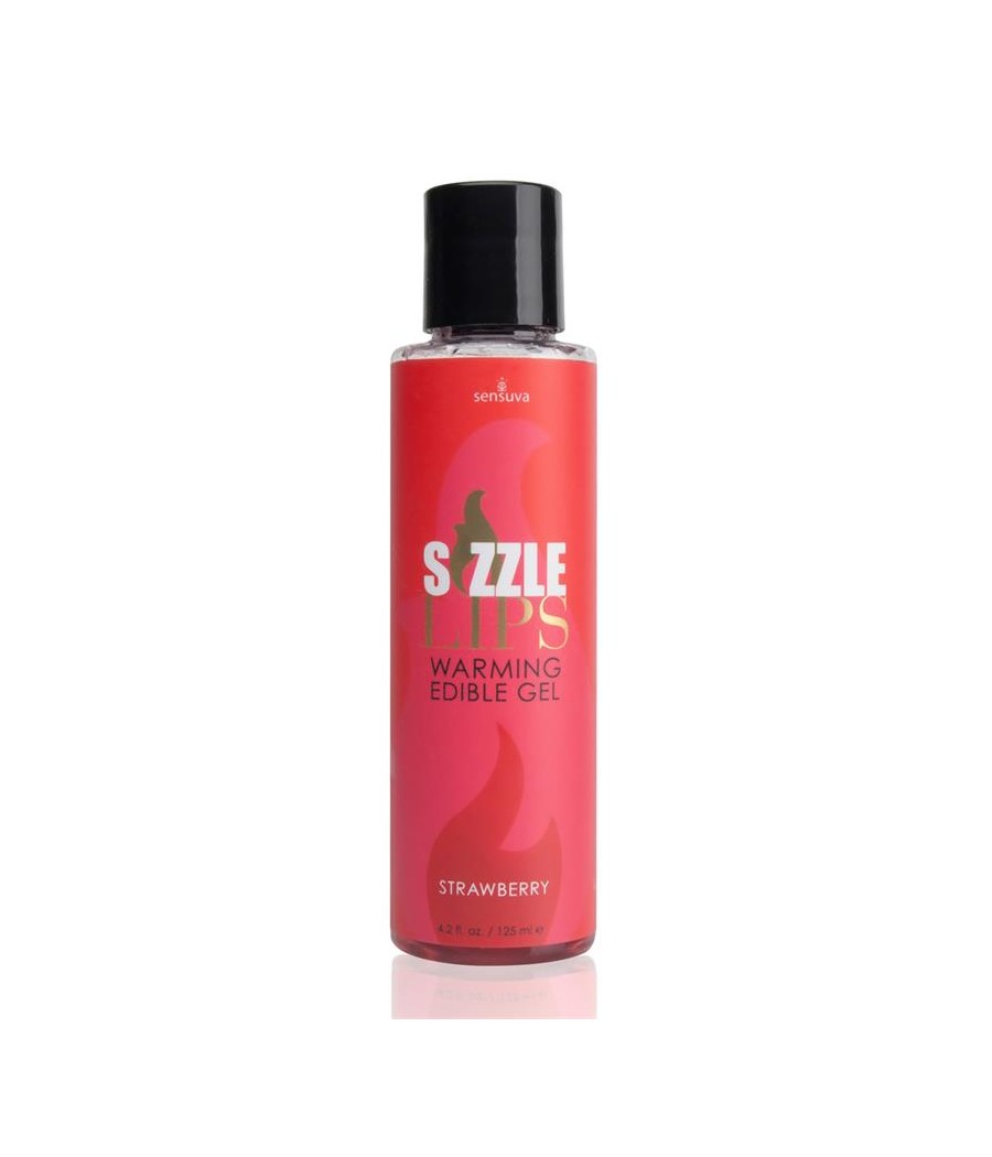 Sizzle Lips Gel Besable Efecto Calor Sabor Fresa 125 ml