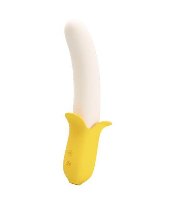 Banana Geek Vibrador con Thrusting USB