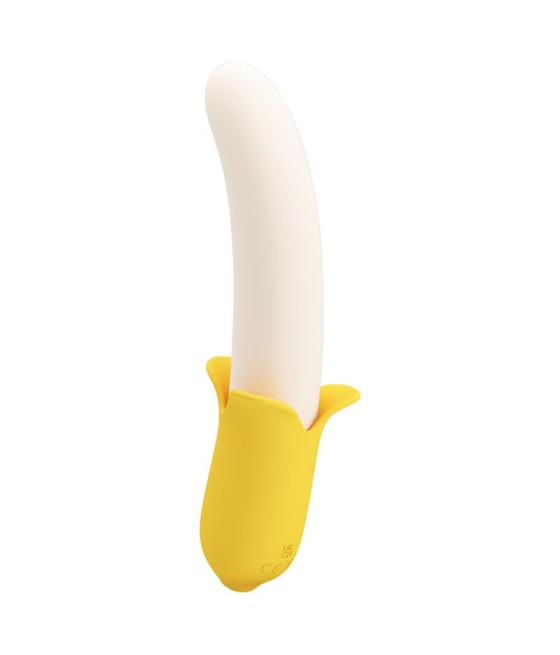 Banana Geek Vibrador con Thrusting USB