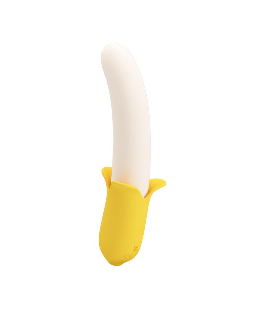 Banana Geek Vibrador con Thrusting USB