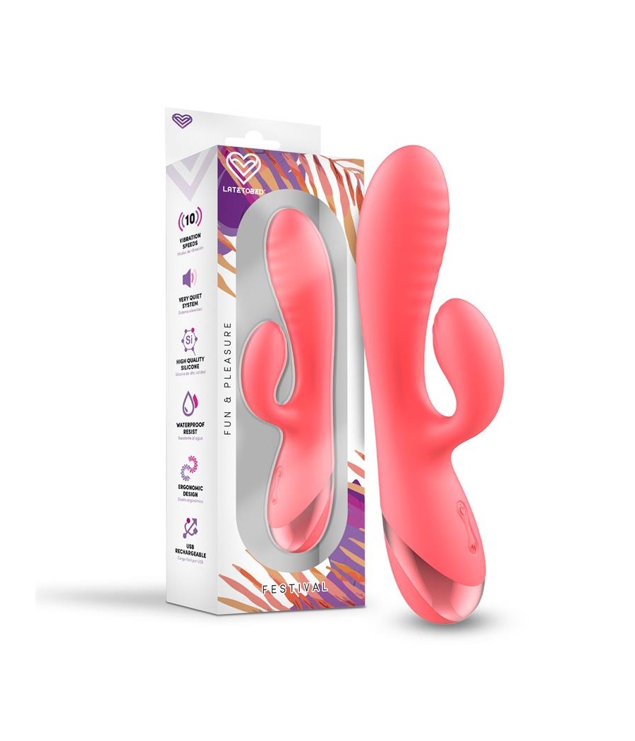 Vibrador Almor USB Rosa