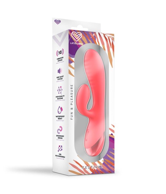 Vibrador Almor USB Rosa