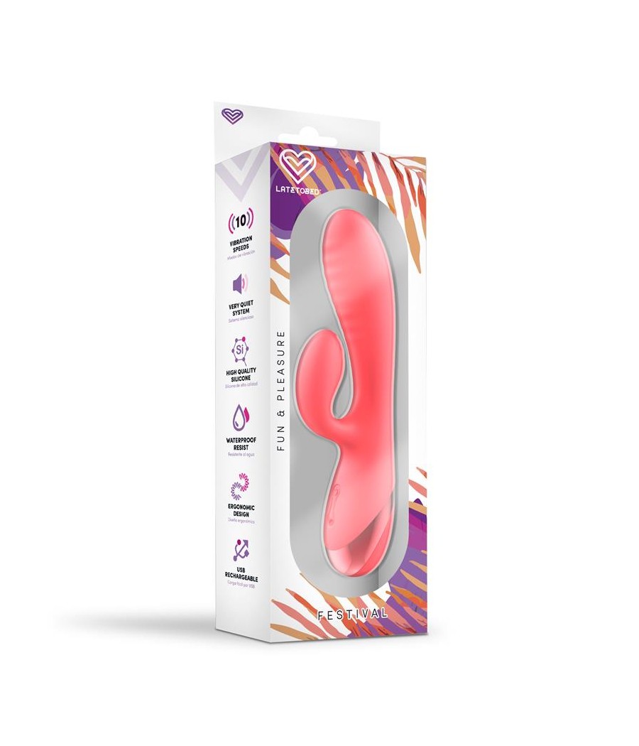 Vibrador Almor USB Rosa