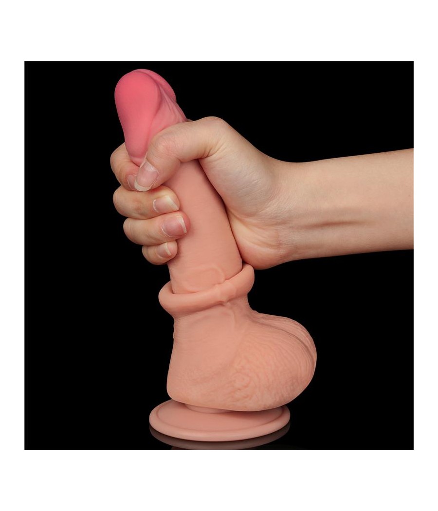 Dildo Dual Layer Piel Deslizante 75