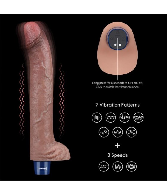 Vibrador Realista 11 USB