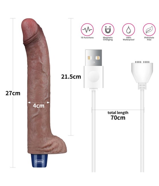 Vibrador Realista 11 USB