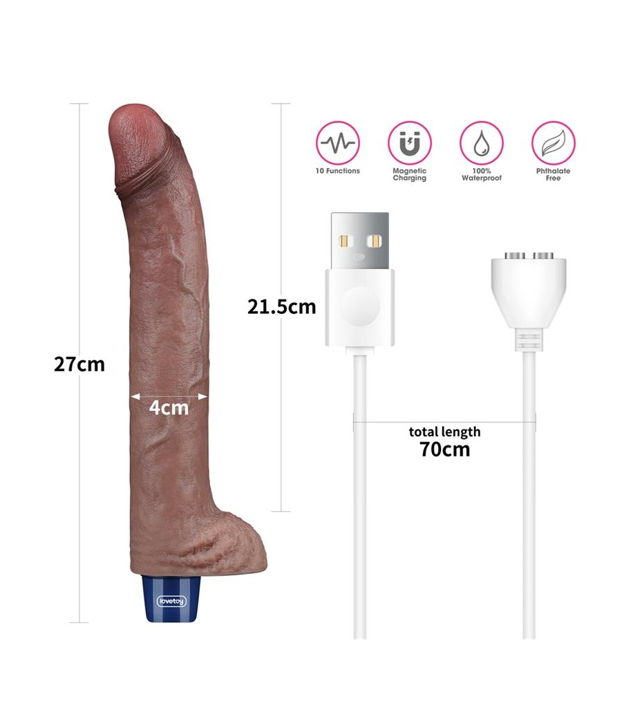 Vibrador Realista 11 USB