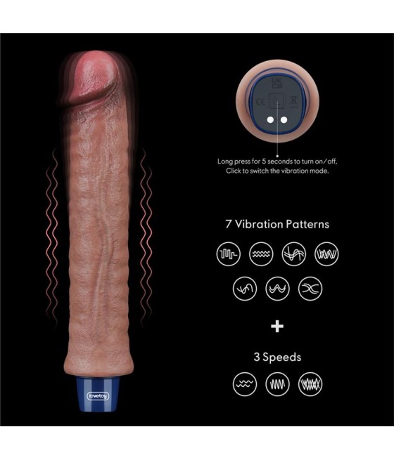 Vibrador Realista 95 USB