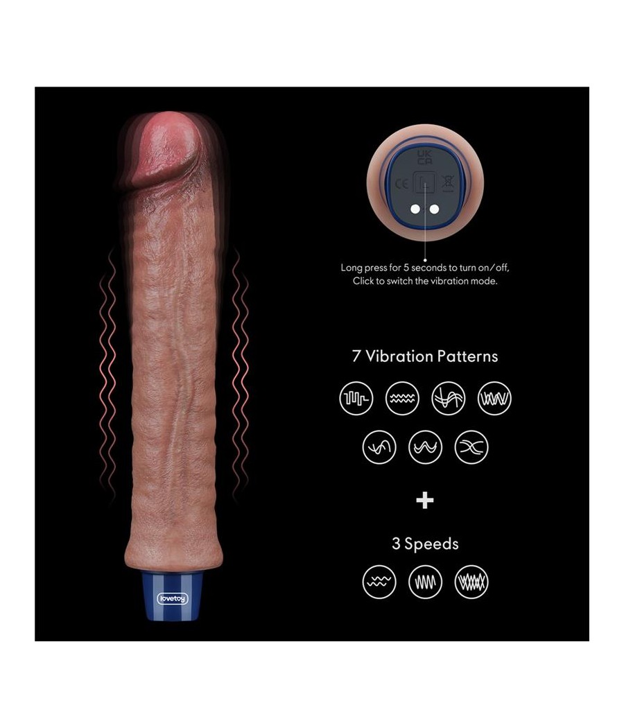 Vibrador Realista 95 USB