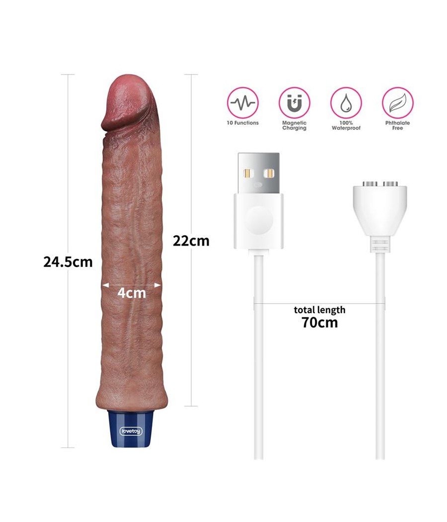 Vibrador Realista 95 USB