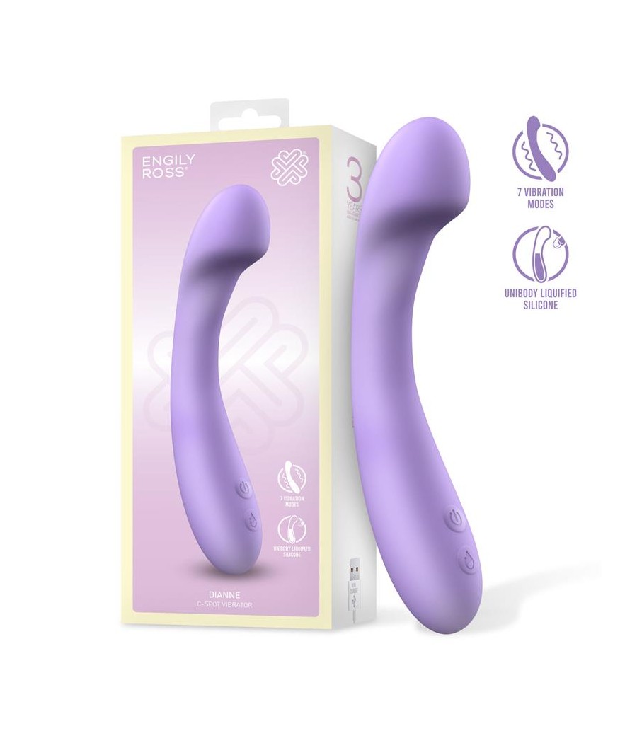 Dianne Vibrador Silicona Liquida Unibody Punto G Flexible USB