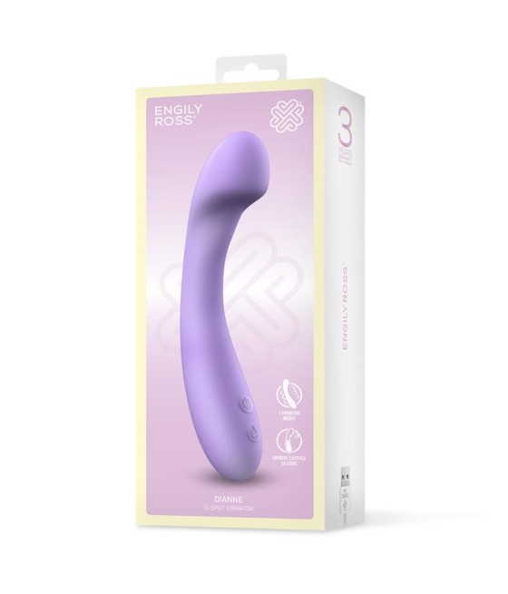 Dianne Vibrador Silicona Liquida Unibody Punto G Flexible USB