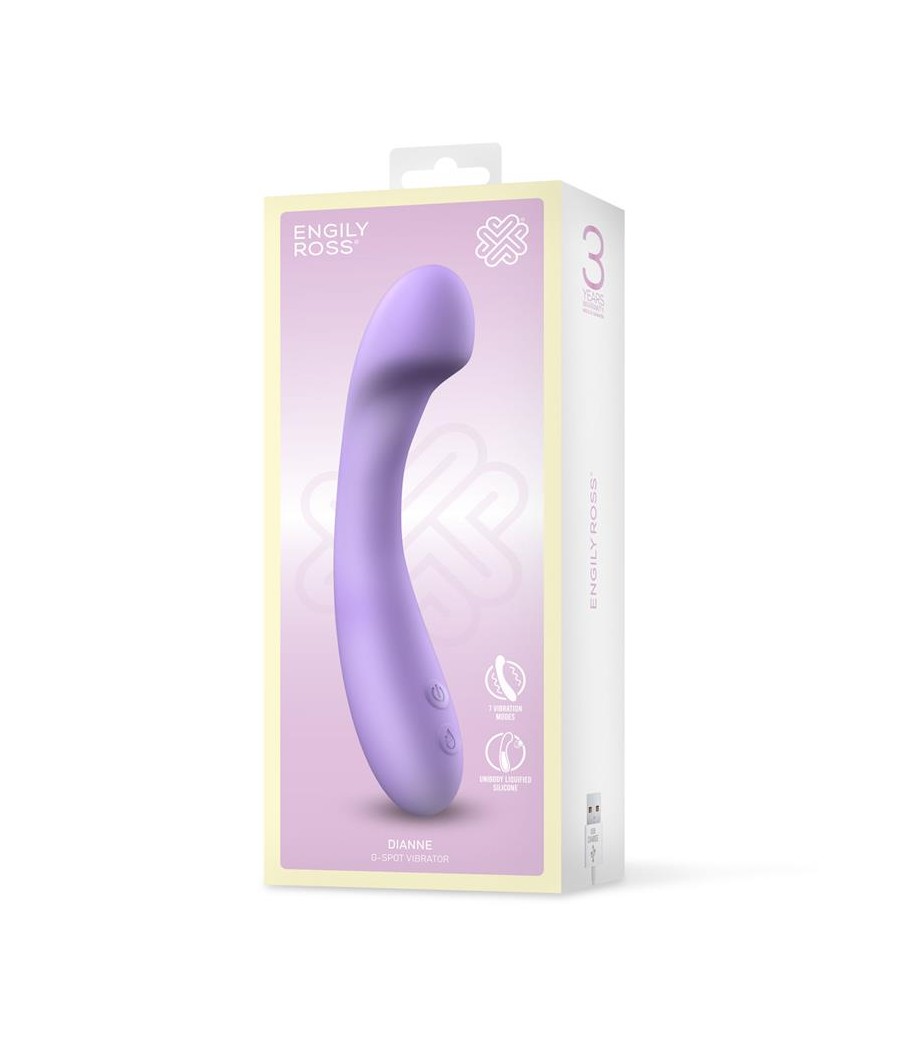 Dianne Vibrador Silicona Liquida Unibody Punto G Flexible USB