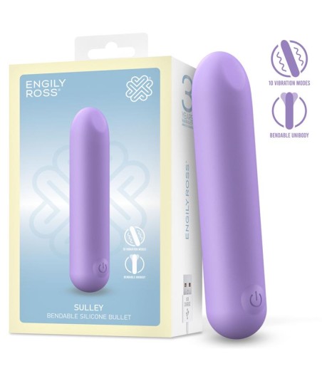 Sulley Bala Vibradora Silicona Líquida Unibody Flexible USB