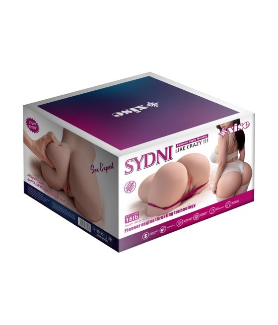 Masturbador Torso Sydni con Movimiento Thrusting