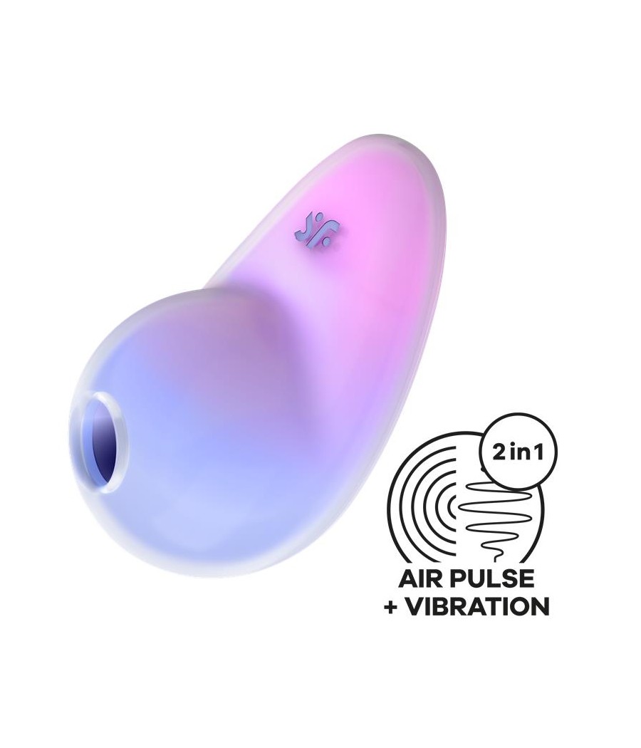 Pixie Dust Succionador de Clitoris con Vibracion Violeta Rosa