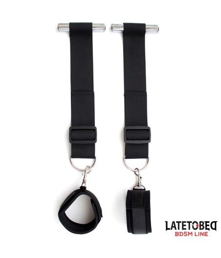 Restricciones para Puerta con Esposas Adjustables y Desmontables