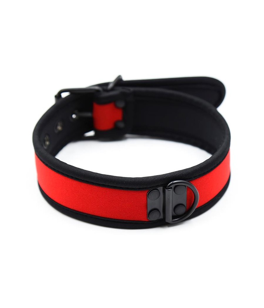 Collar de Neopreno Ajustable Rojo