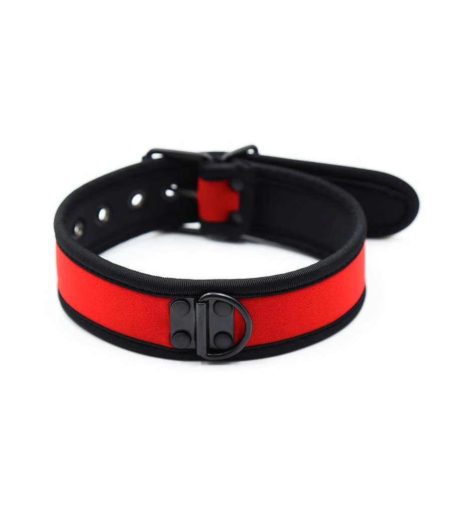 Collar de Neopreno Ajustable Rojo