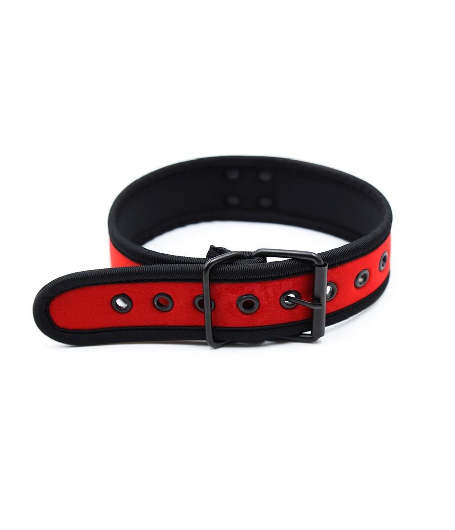 Collar de Neopreno Ajustable Rojo