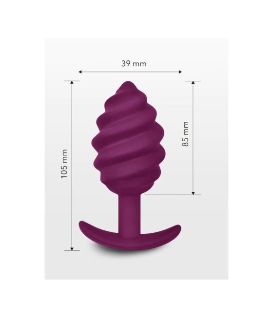 Plug Anal Gplug Twist2 Sweet Raspberry