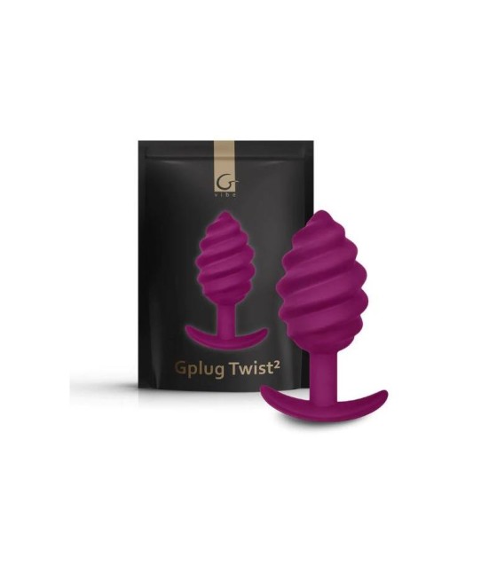 Plug Anal Gplug Twist2 Sweet Raspberry