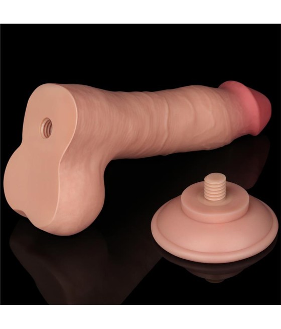 Dildo Dual Layer Piel Deslizante 8