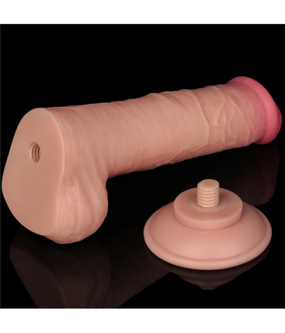 Dildo Dual Layer Piel Deslizante 8