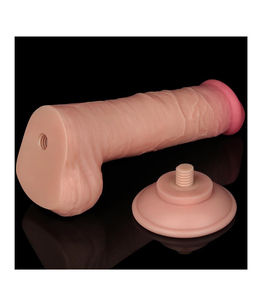 Dildo Dual Layer Piel Deslizante 8