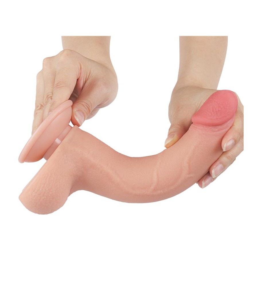 Dildo Dual Density Piel Deslizante 85