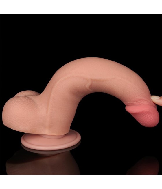 Dildo Dual Density Piel Deslizante 85