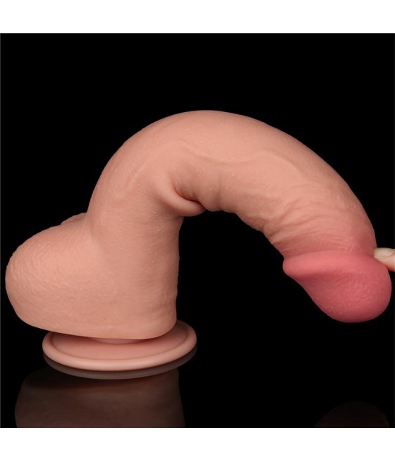 Dildo Dual Density Piel Deslizante 95