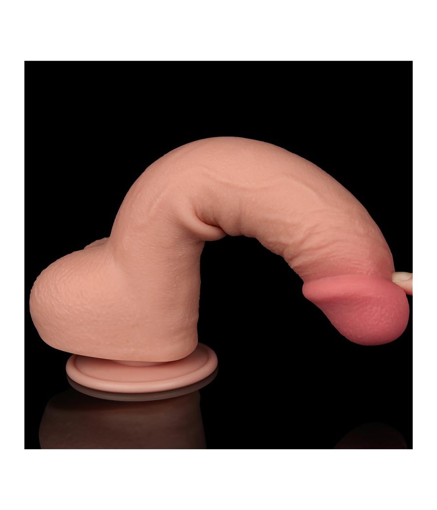 Dildo Dual Density Piel Deslizante 95