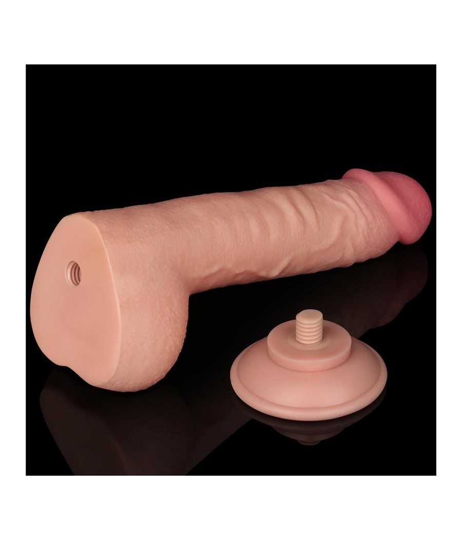 Dildo Dual Density Piel Deslizante 95