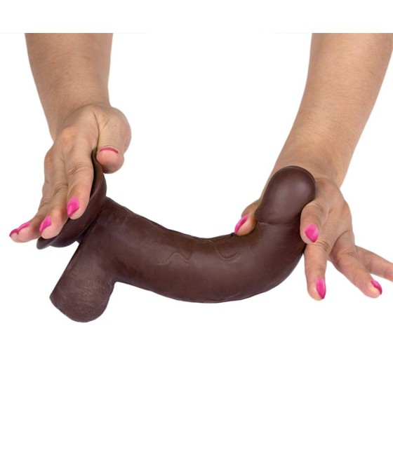 Slidy Dildo Realista Dual Layer Retractil y Orientable 8