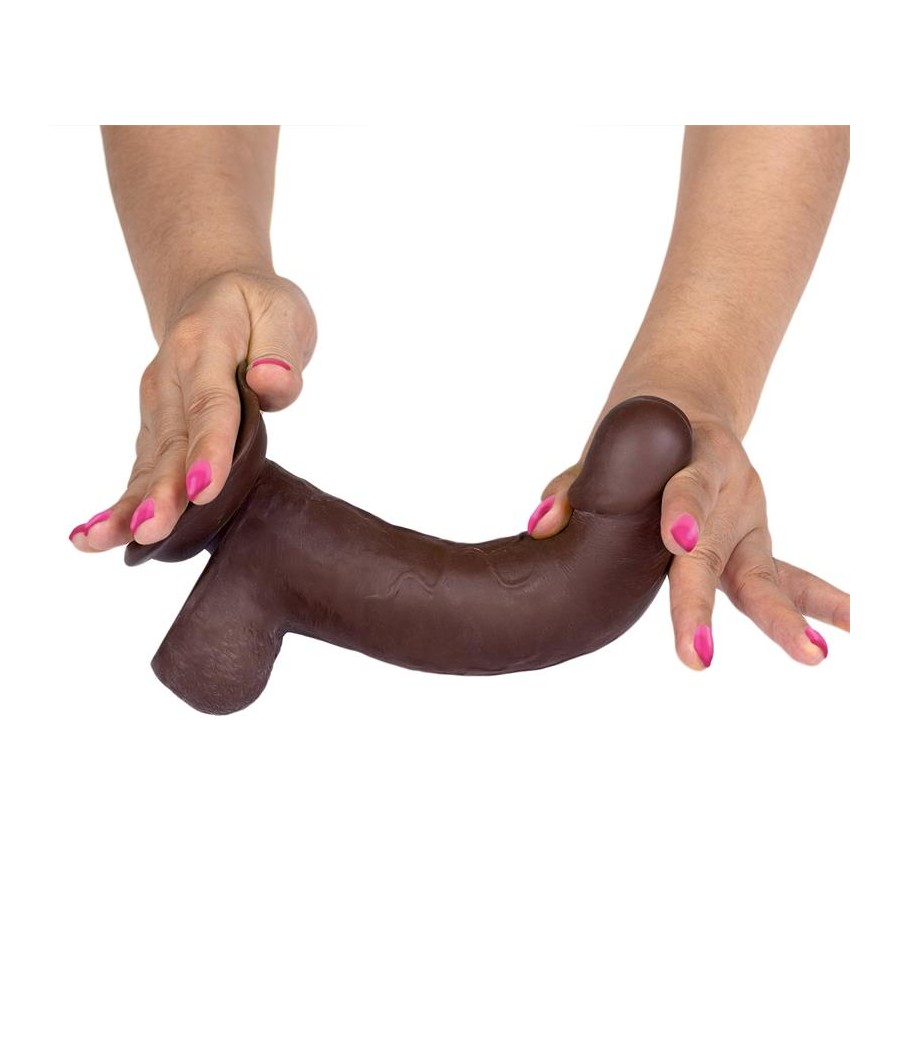 Slidy Dildo Realista Dual Layer Retractil y Orientable 8