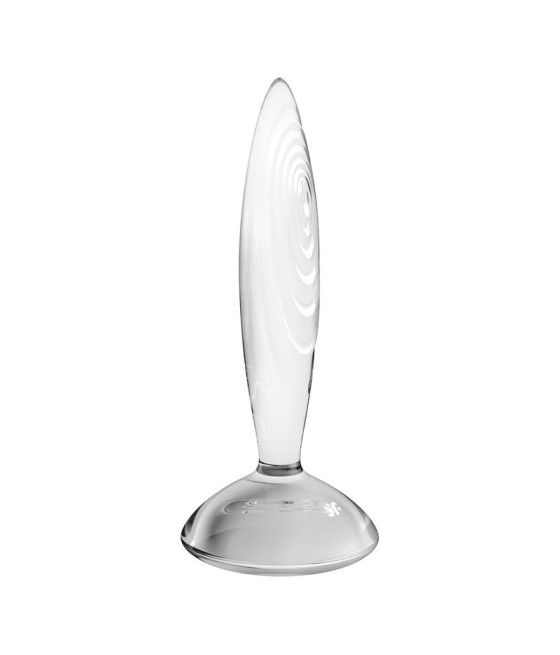 Plug Anal Sparkling Crystal Hot and Cold Transparente