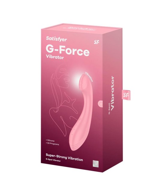 Vibrador para el Punt9o G G Force Rosa