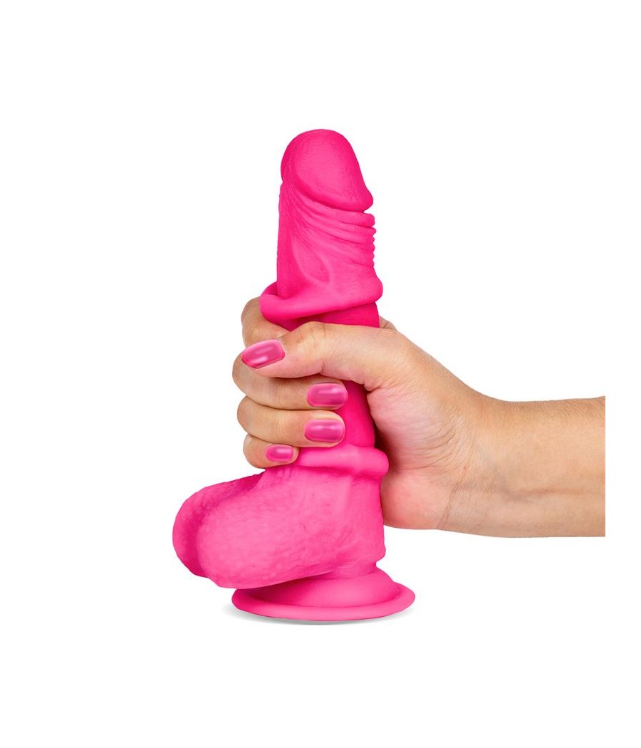 Slidy Dildo Realista Dual Layer Retractil y Orientable 7