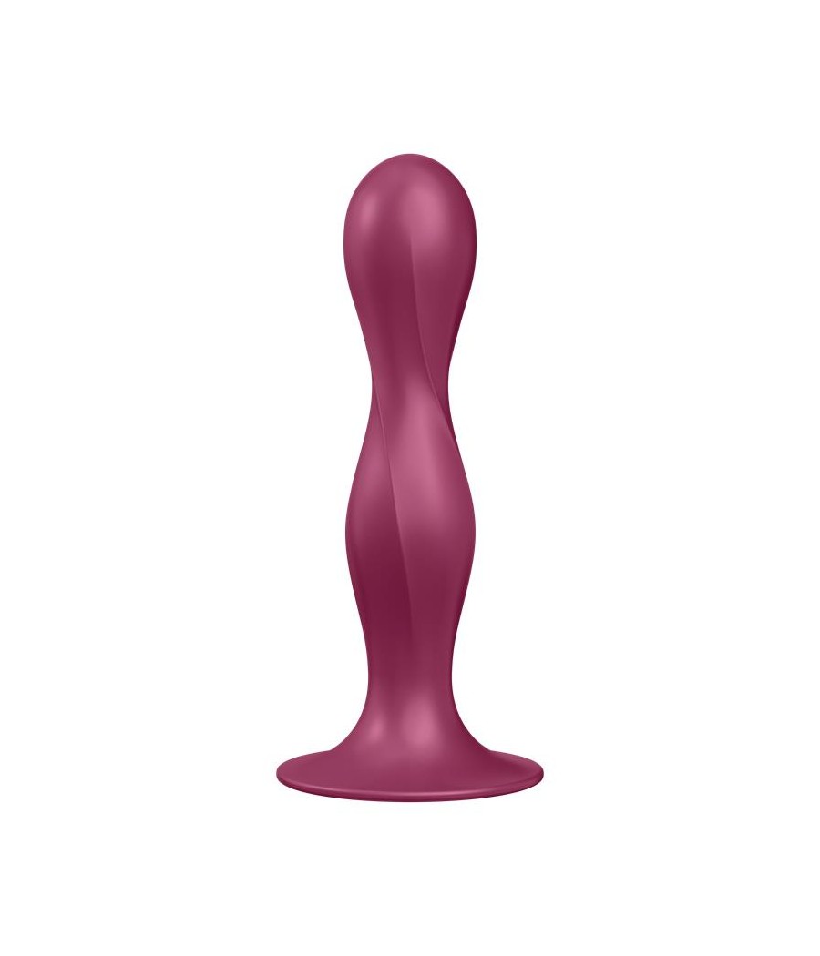 Dildo con Bolas Internas Double Ball R Rojo