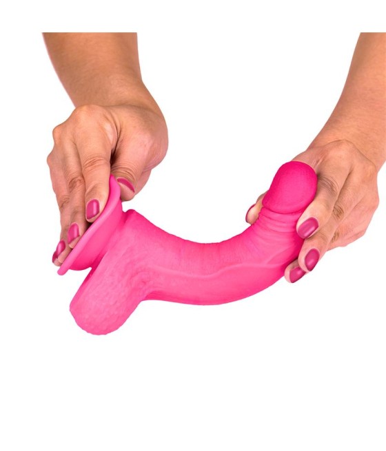 Slidy Dildo Realista Dual Layer Retractil y Orientable 7