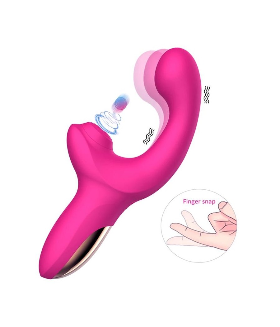 Volse Vibrador Triple Funcion con Finger y Pulsacion Tapping