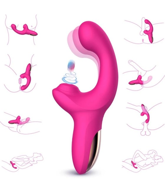 Volse Vibrador Triple Funcion con Finger y Pulsacion Tapping