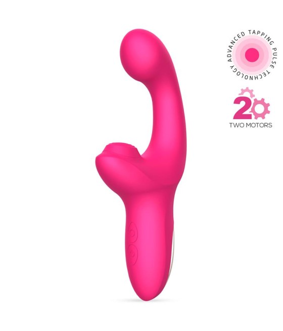 Volse Vibrador Triple Funcion con Finger y Pulsacion Tapping